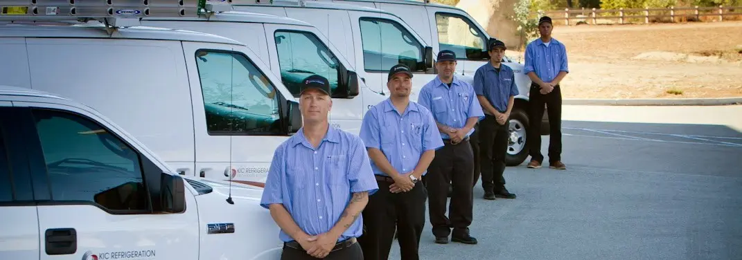 KIC Refrigeration crew ready for Mini Split Repair jobs across Holly